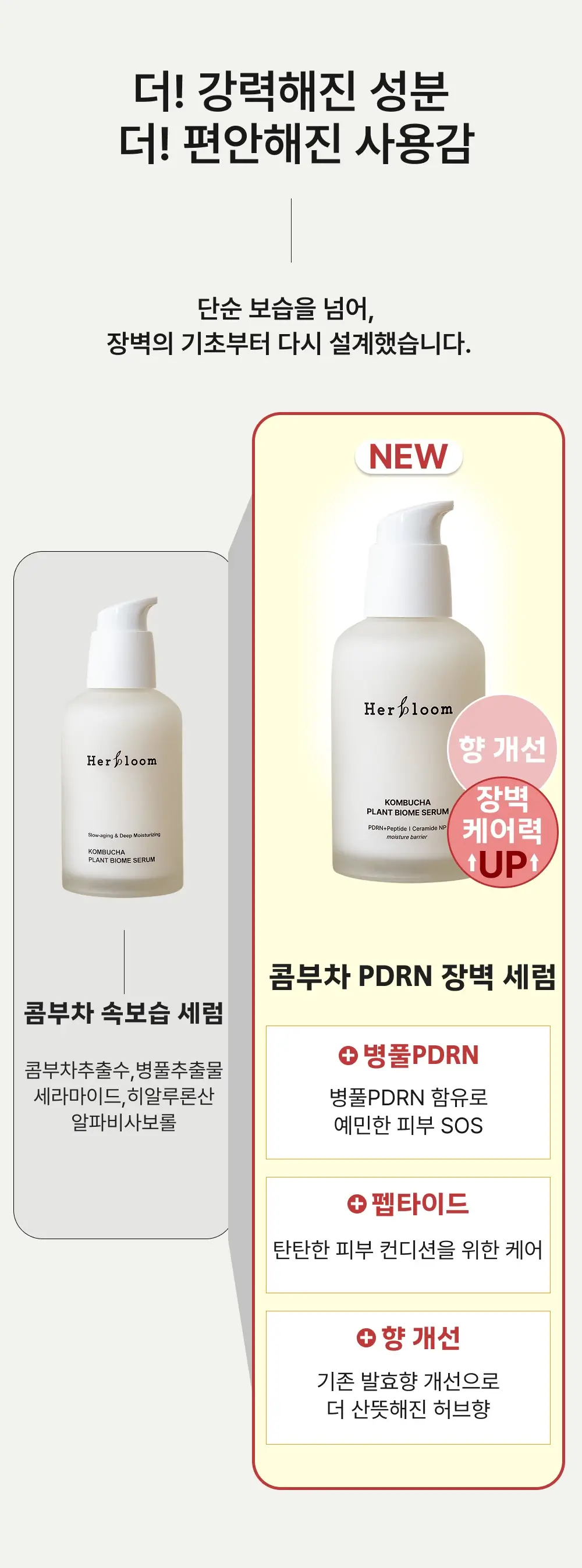 [NEW] 허블룸 콤부차 플랜트 바이옴 세럼 50ml 상세페이지 2
